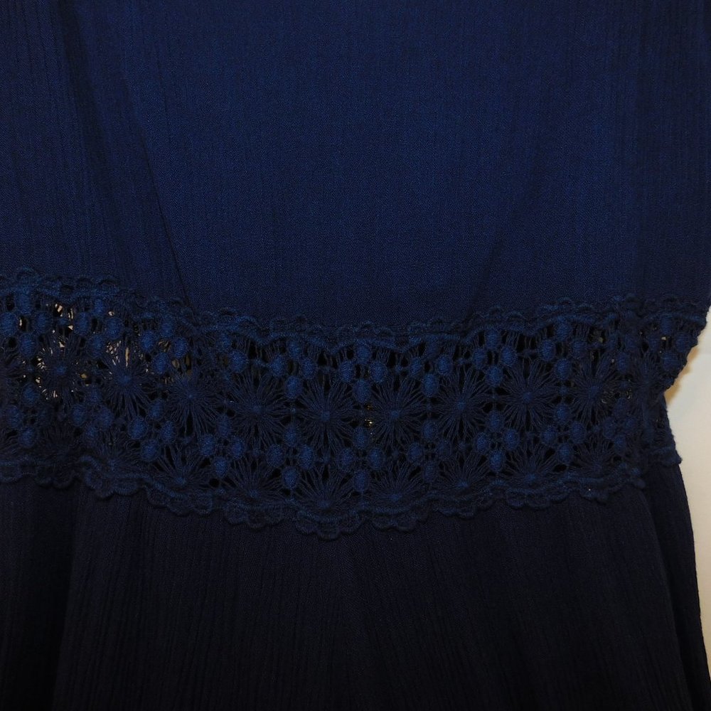 Altar'd State Romper Size Small Crochet Detail Around Waist - Picture 4 of 12